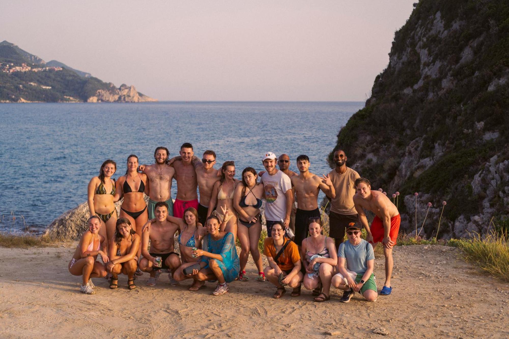The Pink Palace Hostel Άγιος Γόρδιος Εξωτερικό φωτογραφία